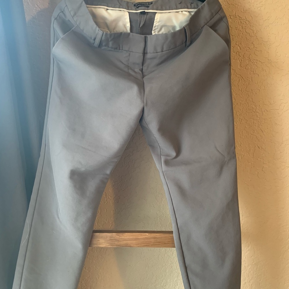Express gray columnist ankle 8r